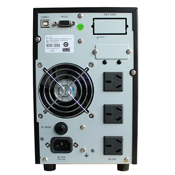 UPS(Uninterruptible Power System),即不间断电源系统,是一种含有储能装置(通常为蓄电池),以逆变器为主要组成部分的恒电压、恒频率输出的不间断电源系统。主要应用于要求设备24小时供电的场合,如通讯设备、计算机网络系统或其它电力电子设备等。当市电中断(事故停电)时,UPS立即将机内储能装置的电能,通过逆变转换的方式向负载继续供应交流电,使负载维持正常工作并保护负载软、硬件不受损坏。 关键字:UPS、整流、逆变器、开关电源 二、UPS系统介绍及过程分析 图一是个非常典型的UPS